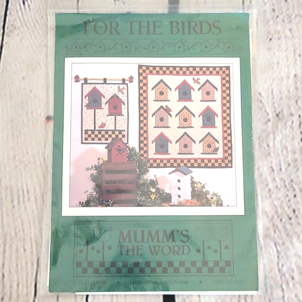 Debbie Mumm "For the Birds" Wallhanging Quilt Patterns